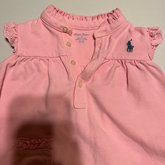 🌟Ralph Lauren Baby Romper Size 12 Months - Picture 2 of 4